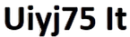 Uiyj75 It logo